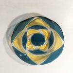 fused glass bowl