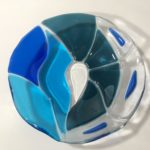 fused glass bowl