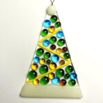 fused glass ornament 13